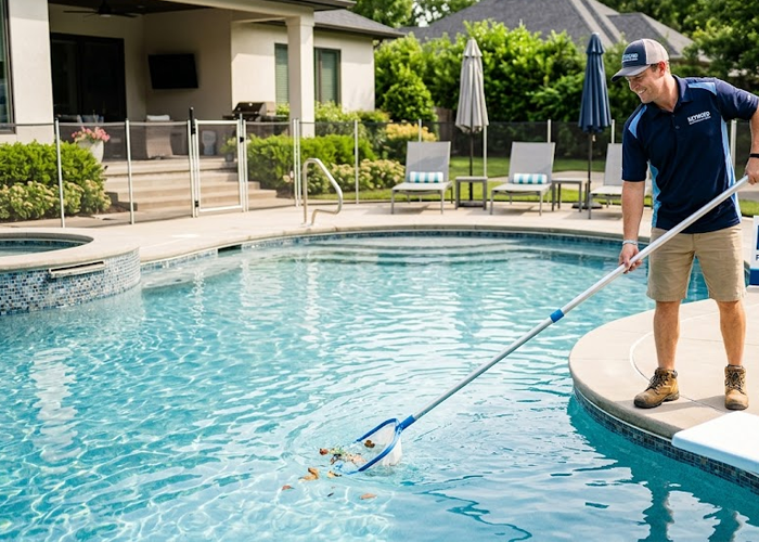 Pool maintenance service